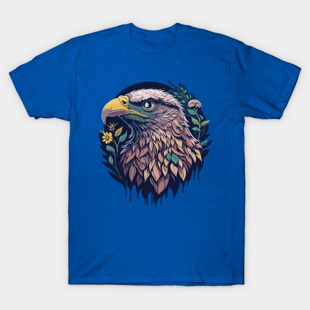 Eagle Soaring Horizons T-Shirt by ArtisanEcho
